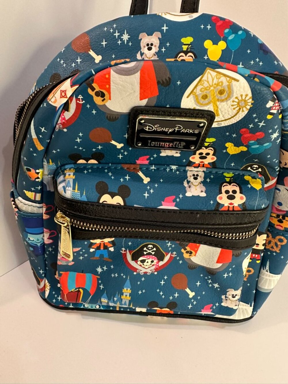 Loungefly Disney Character Print Mini Backpack Mickey Friends